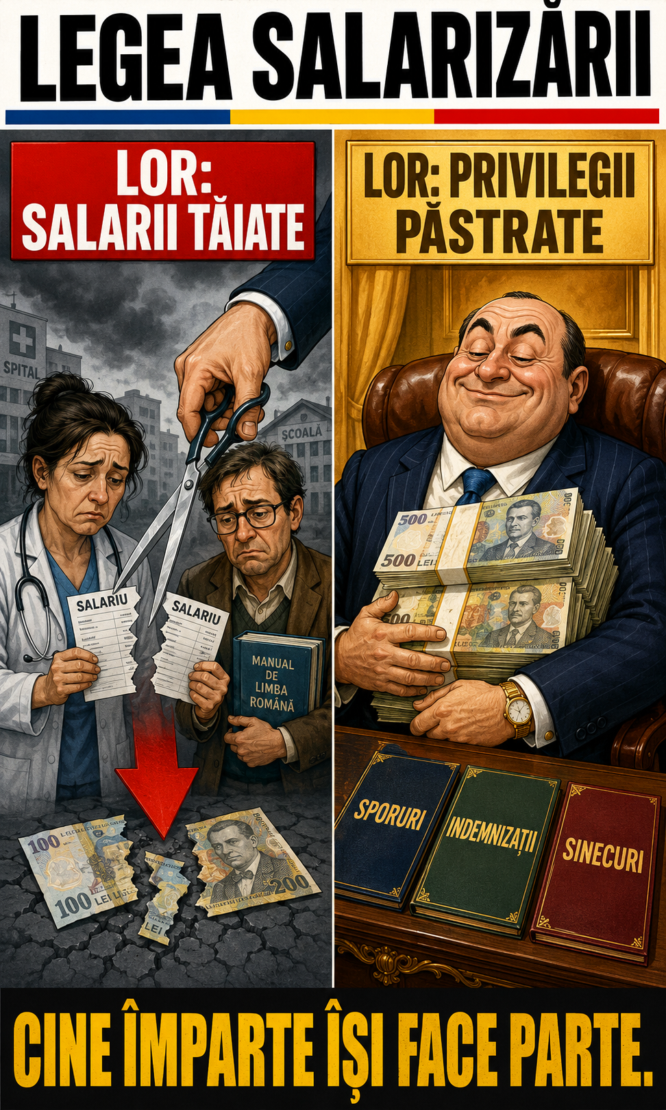 Featured image of post Cine împarte, parte-și face