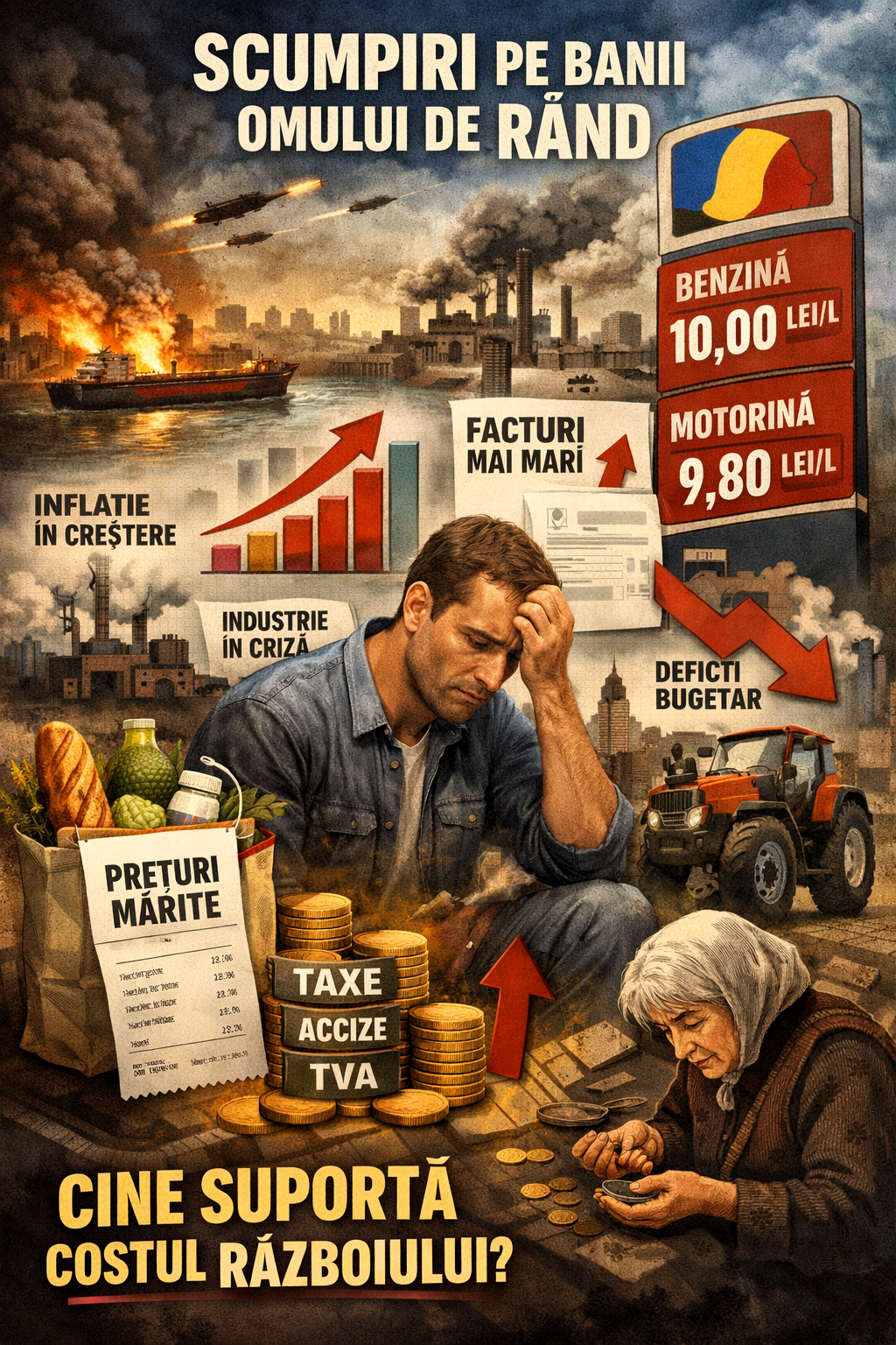 Featured image of post Va suporta tot necăjitul de rând și costul acestui război?