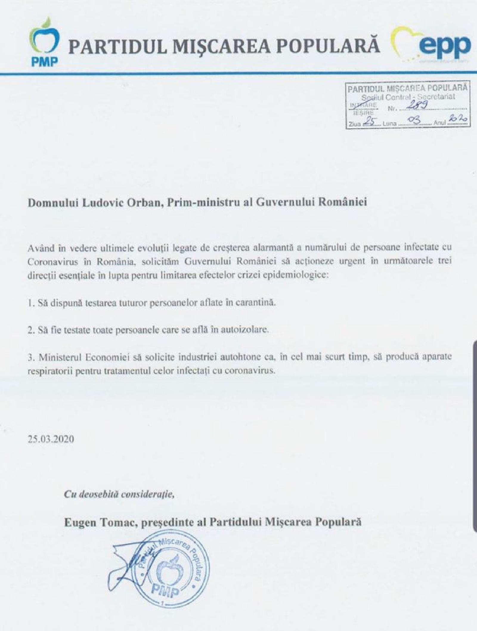 Featured image of post Apel imperativ către Guvern